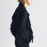 Nili Lotan - AGATE FRINGE SUEDE JACKET