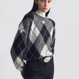 Nili Lotan - DONNIKA ARGYLE SWEATER