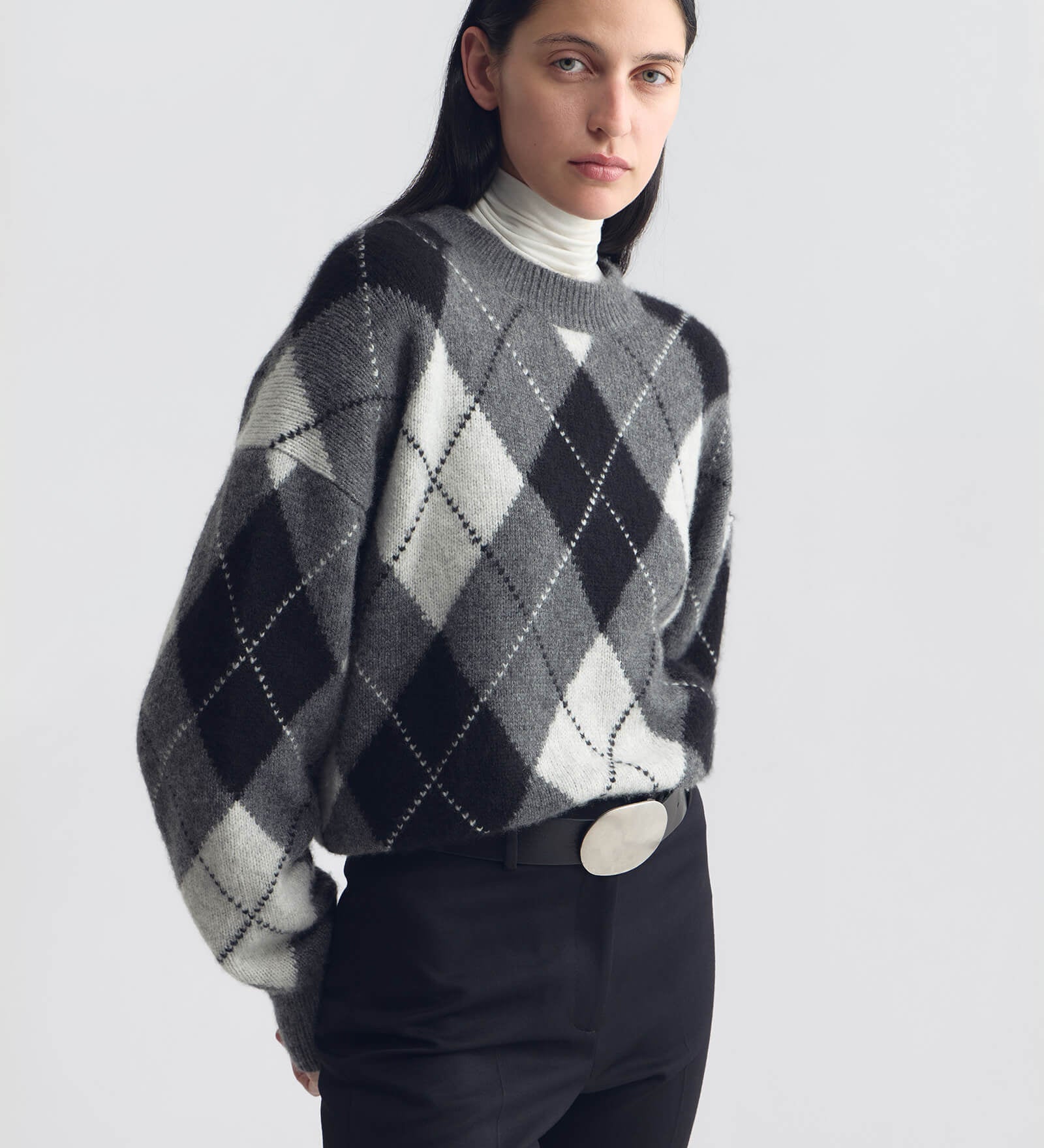 Nili Lotan - DONNIKA ARGYLE SWEATER
