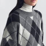 Nili Lotan - DONNIKA ARGYLE SWEATER