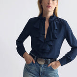 Nili Lotan - LILY SILK BLOUSE