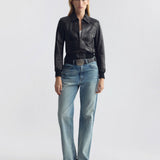 Nili Lotan - SUE LEATHER BOMBER JACKET