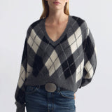 Nili Lotan - FERON ARGYLE SWEATER
