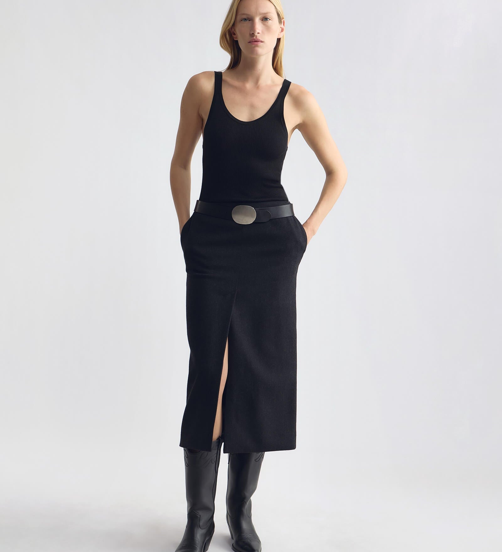 Nili Lotan - MARIHA WOOL SKIRT