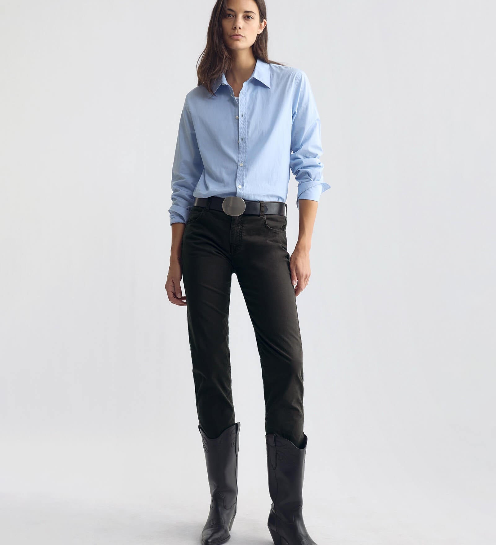 Nili Lotan - LORIMER COTTON PANT