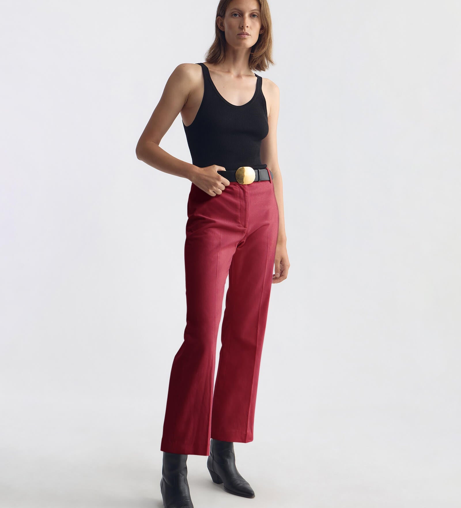 Nili Lotan - CROPPED CORETTE CORDUROY PANT