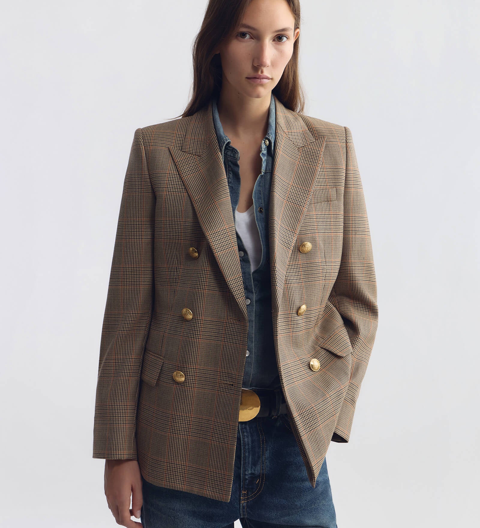 Nili Lotan - BRUNI WOOL DOUBLE BREASTED BLAZER