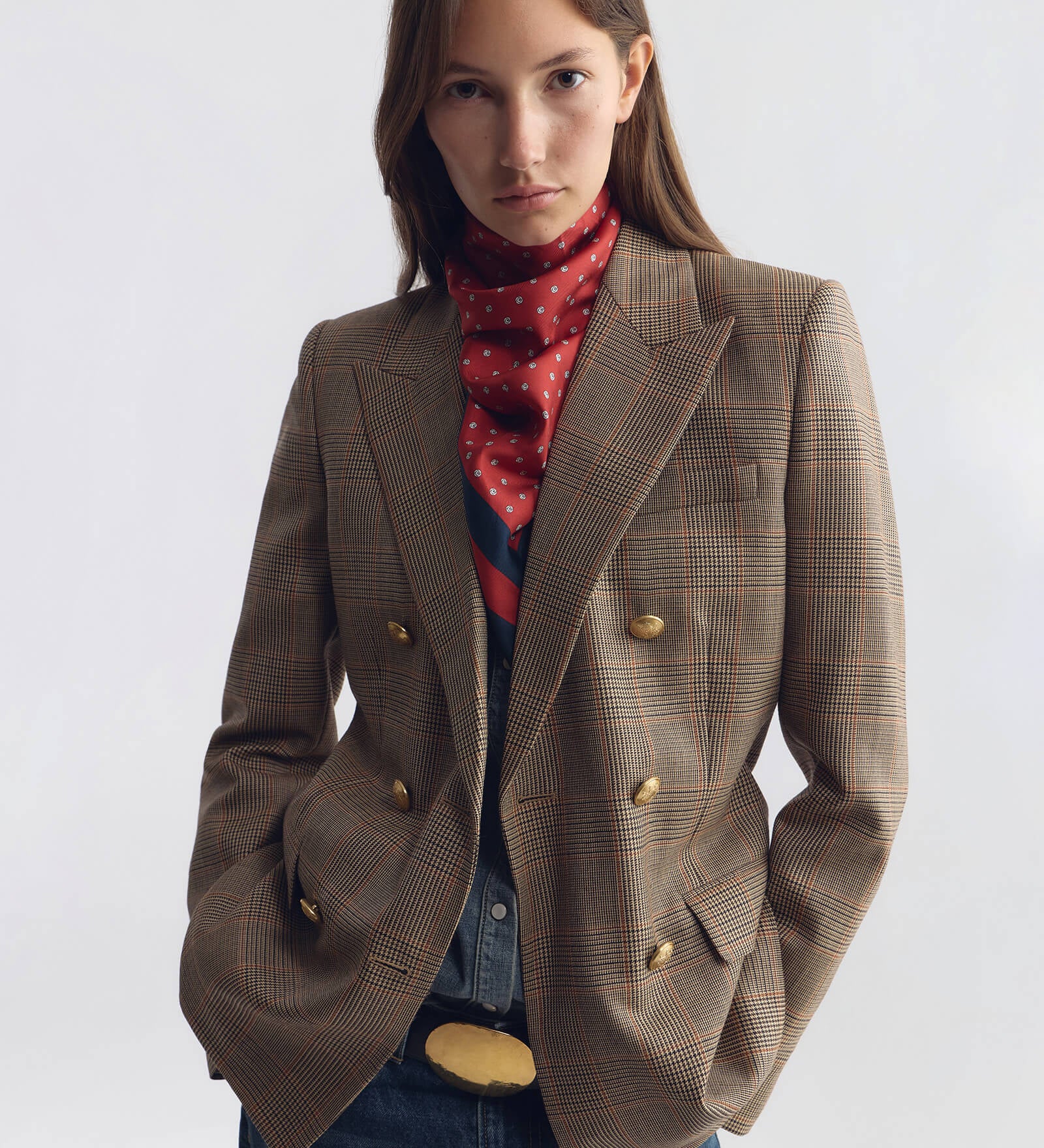 Nili Lotan - SILK TWILL SCARF