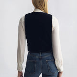 Nili Lotan - ISMAEL TAILORED COTTON VEST
