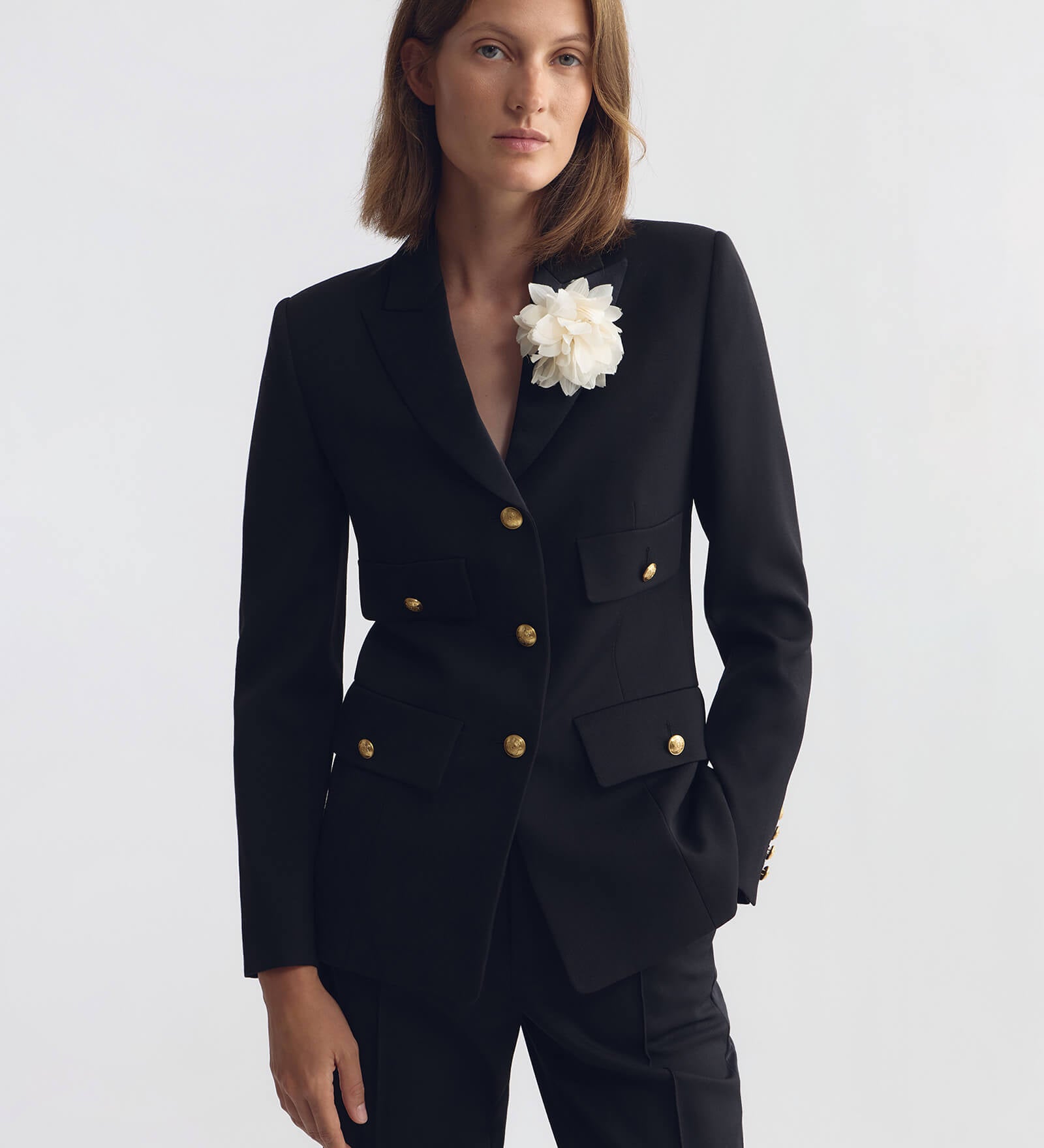 Nili Lotan - FLORAL SILK BROOCH