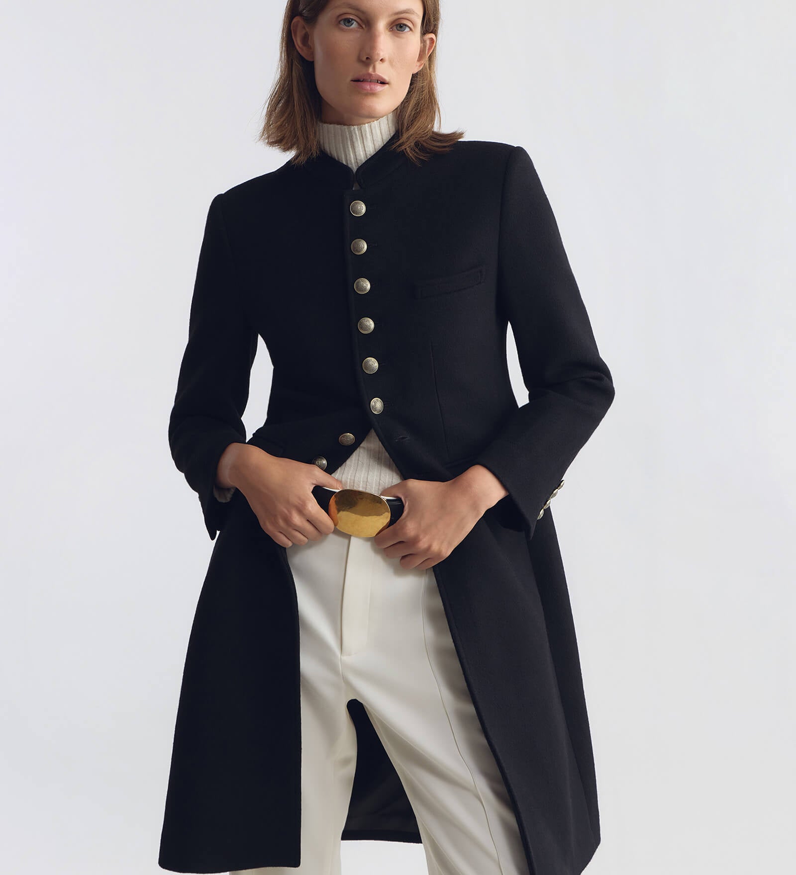 Nili Lotan - STETSON MILITARY WOOL COAT