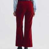 Nili Lotan - CROPPED CORETTE VELVET PANT