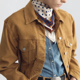 Nili Lotan - VINTAGE POLKA DOT SCARF