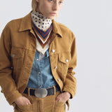 Nili Lotan - VINTAGE POLKA DOT SCARF
