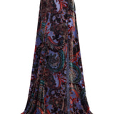 L'AGENCE - Luca Velvet Maxi Skirt