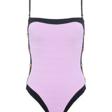 L'AGENCE - Tory Bandeau One-Piece Swimsuit