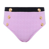 L'AGENCE - Vanessa High-Waisted Bikini Bottom