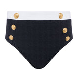 L'AGENCE - Vanessa High-Waisted Bikini Bottom