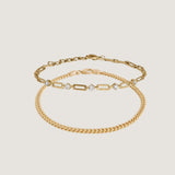 Kinn - North Star V Anniversary & Petite Familia Cuban Bracelet Stack