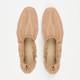 Jamie Haller - The Elastic Slipper in Dark Caramel