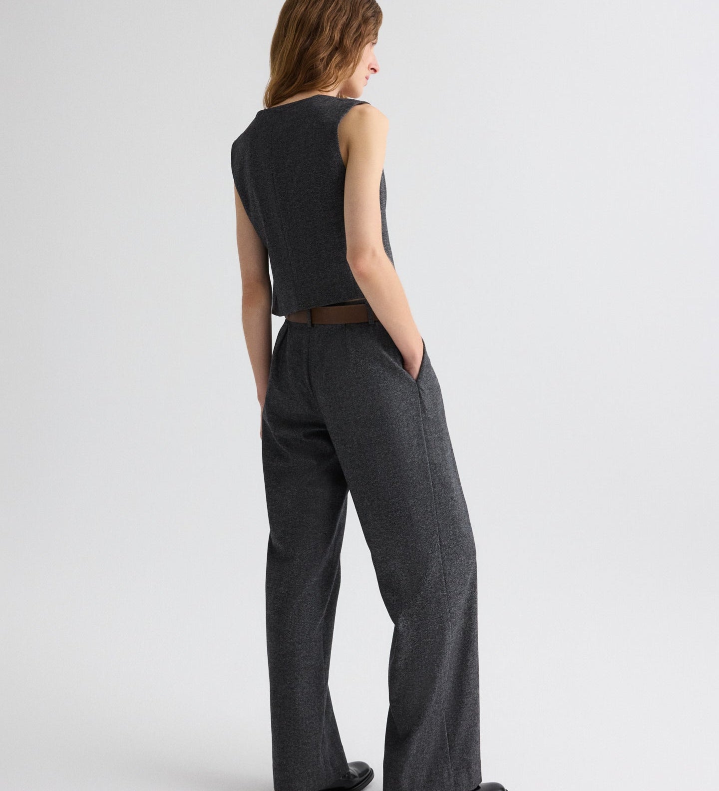 TWP - Mila Vest in Fancy Wool Flannel