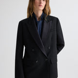 TWP - Harper Blazer in Compact Tux Suiting