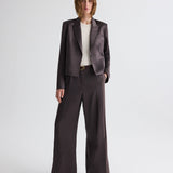 TWP - Sawyer Blazer in Shiny Viscose Wool Satin