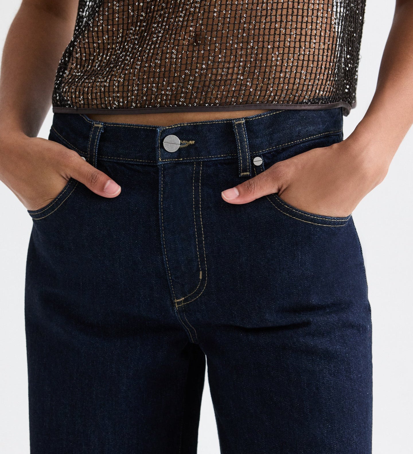 TWP - Tiny Dancer Jean in Denim