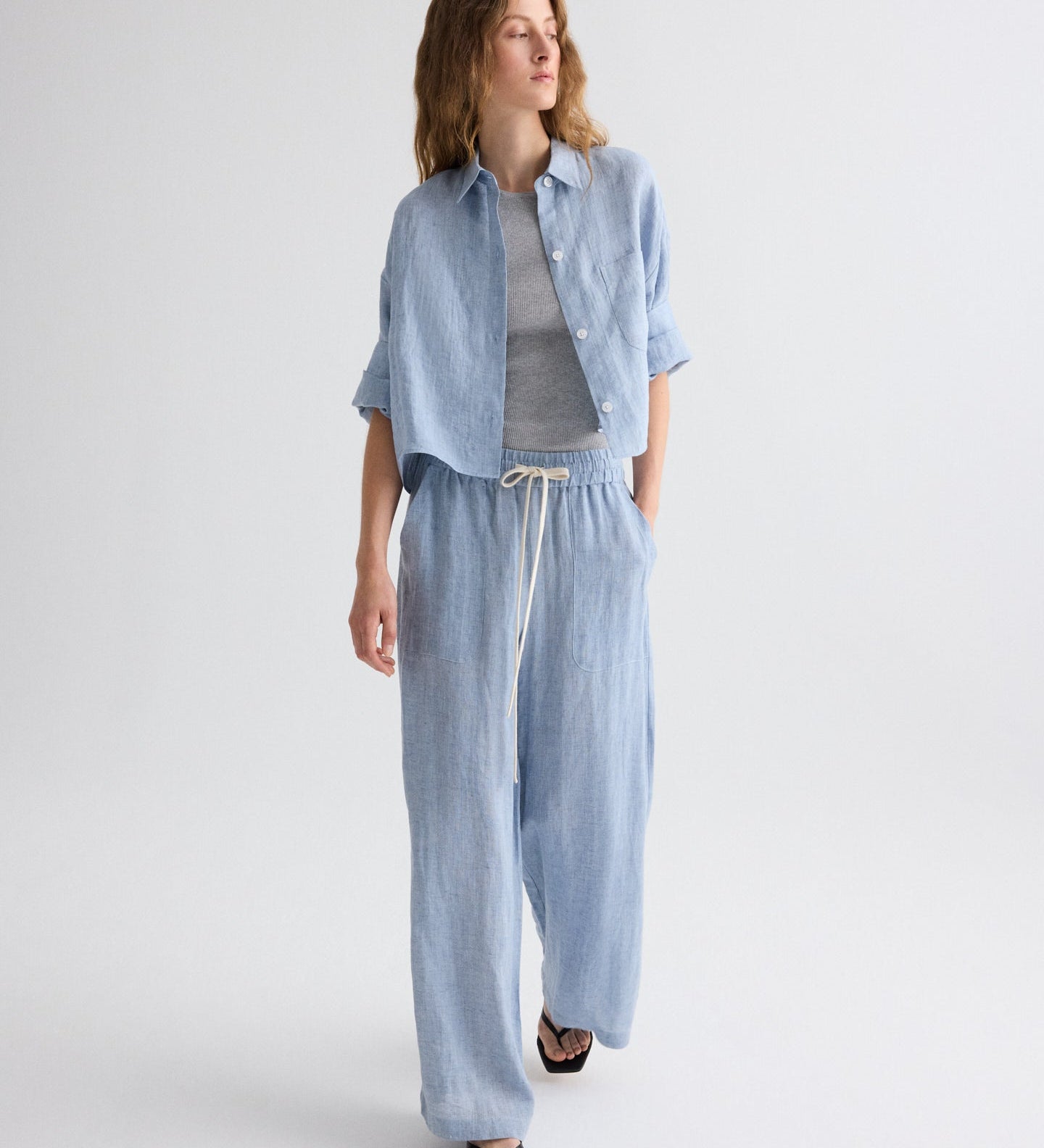 TWP - Main St. Pant in Washed Hemp Denim