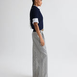 TWP - Sulli Pant in Clear Sequin on Stripe