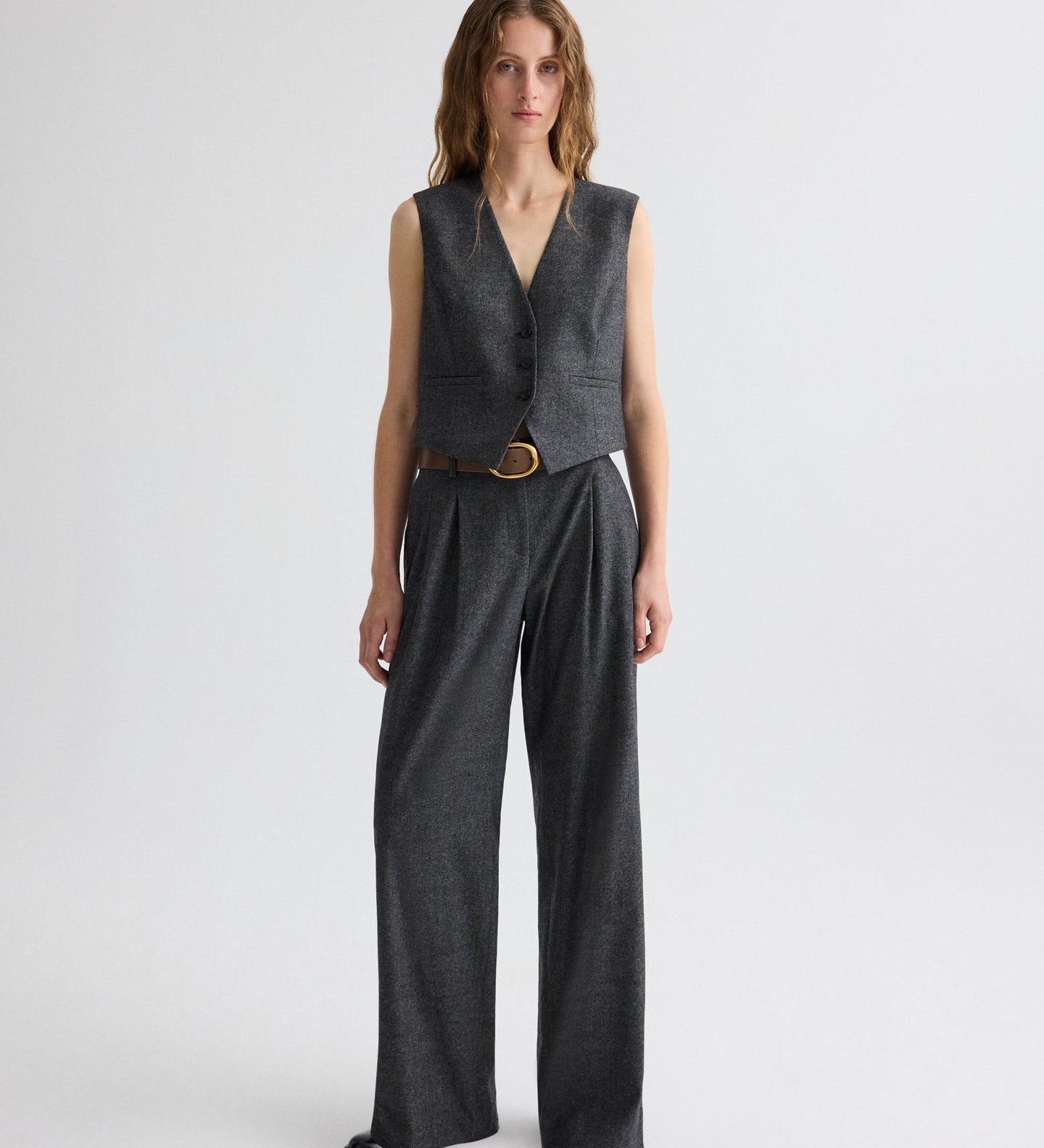 TWP - Sulli Pant in Fancy Wool Flannel