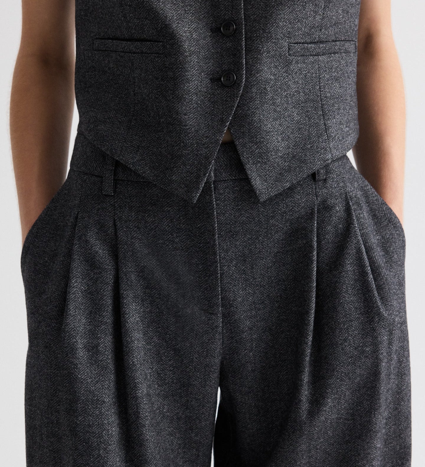 TWP - Sulli Pant in Fancy Wool Flannel