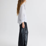 TWP - Sulli Pant in Stripe Sequin Mesh