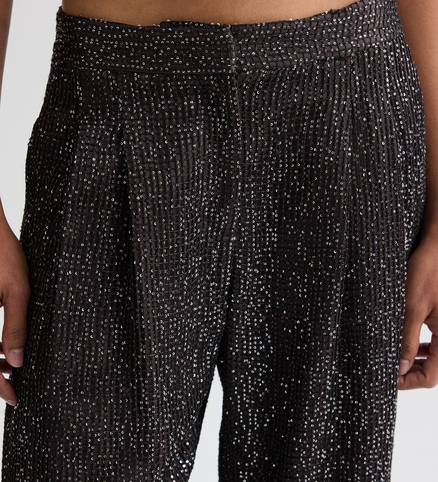 TWP - Sulli Pant in Mini Sequin Netting