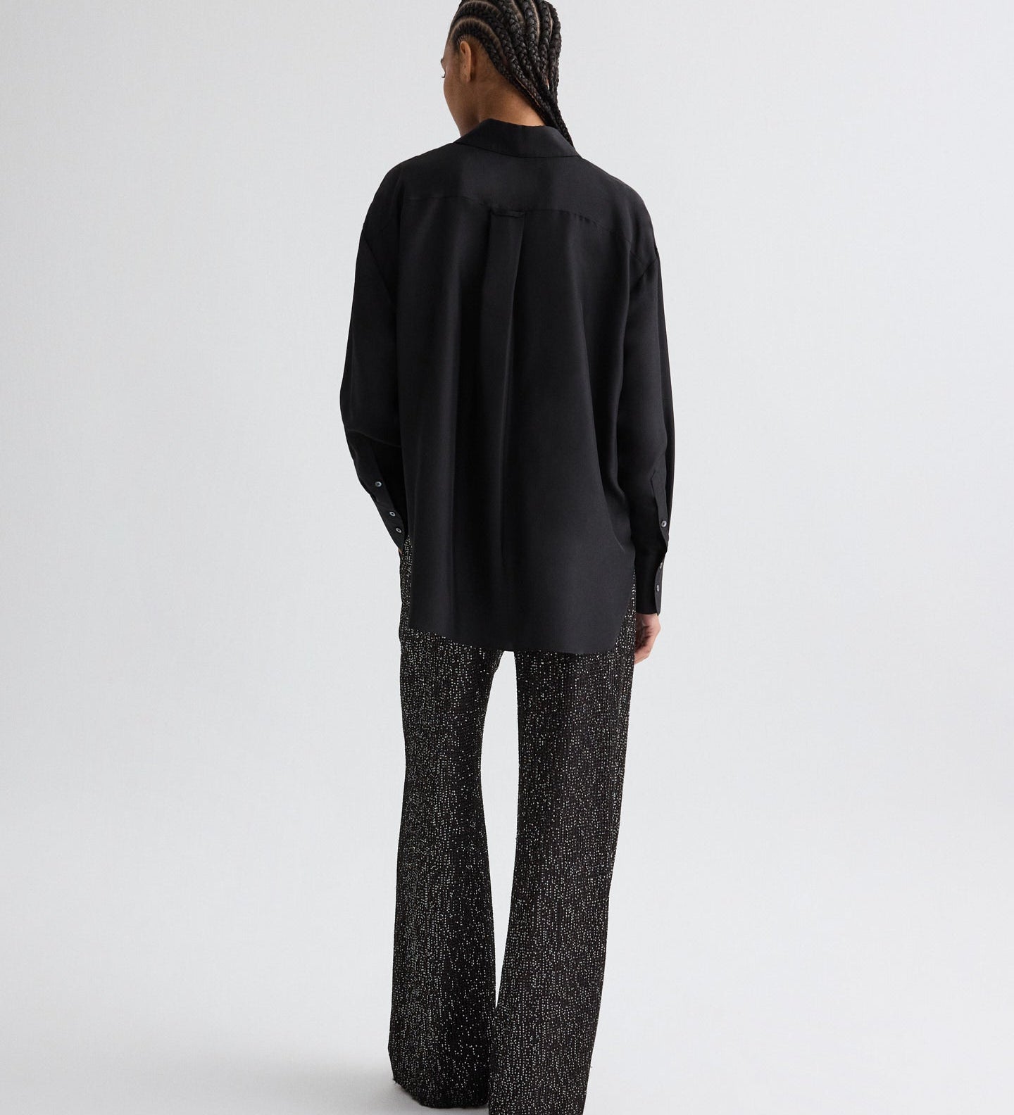 TWP - Sulli Pant in Mini Sequin Netting