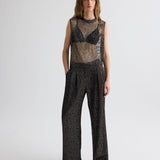 TWP - Sulli Pant in Mini Sequin Netting
