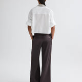 TWP - Taite Pant in Shiny Viscose Wool Satin