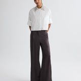 TWP - Taite Pant in Shiny Viscose Wool Satin