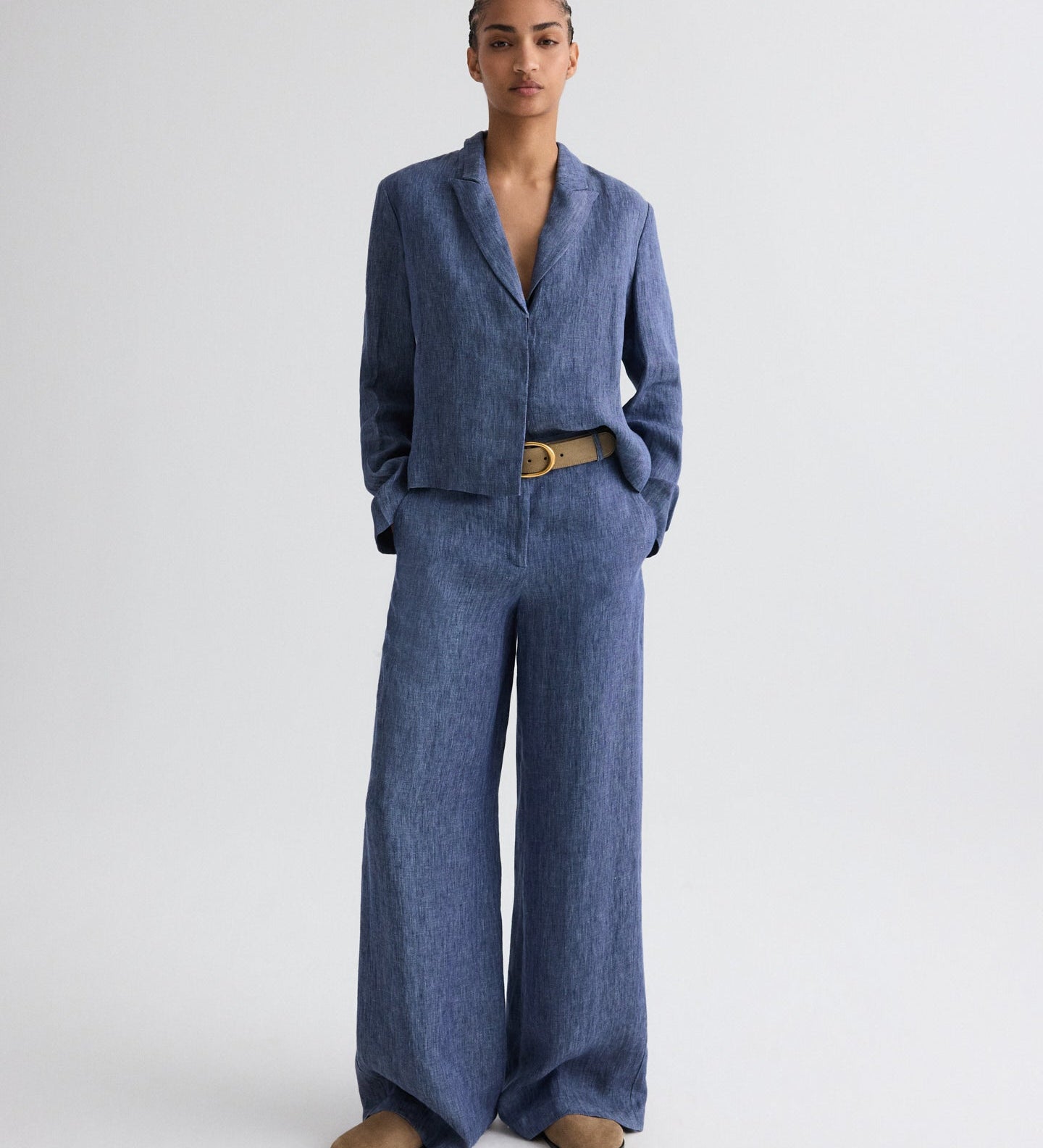 TWP - Dylan Pant in Washed Hemp Denim