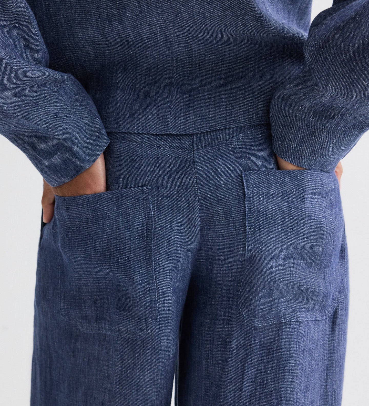 TWP - Dylan Pant in Washed Hemp Denim