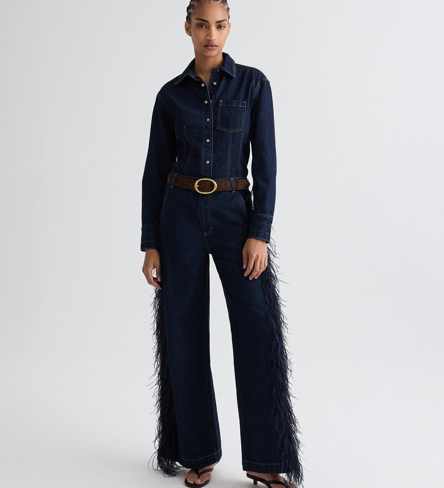 TWP - Franny Top in Denim
