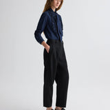TWP - Cornelia St. Pant with Tux Stripe in Compact Suiting