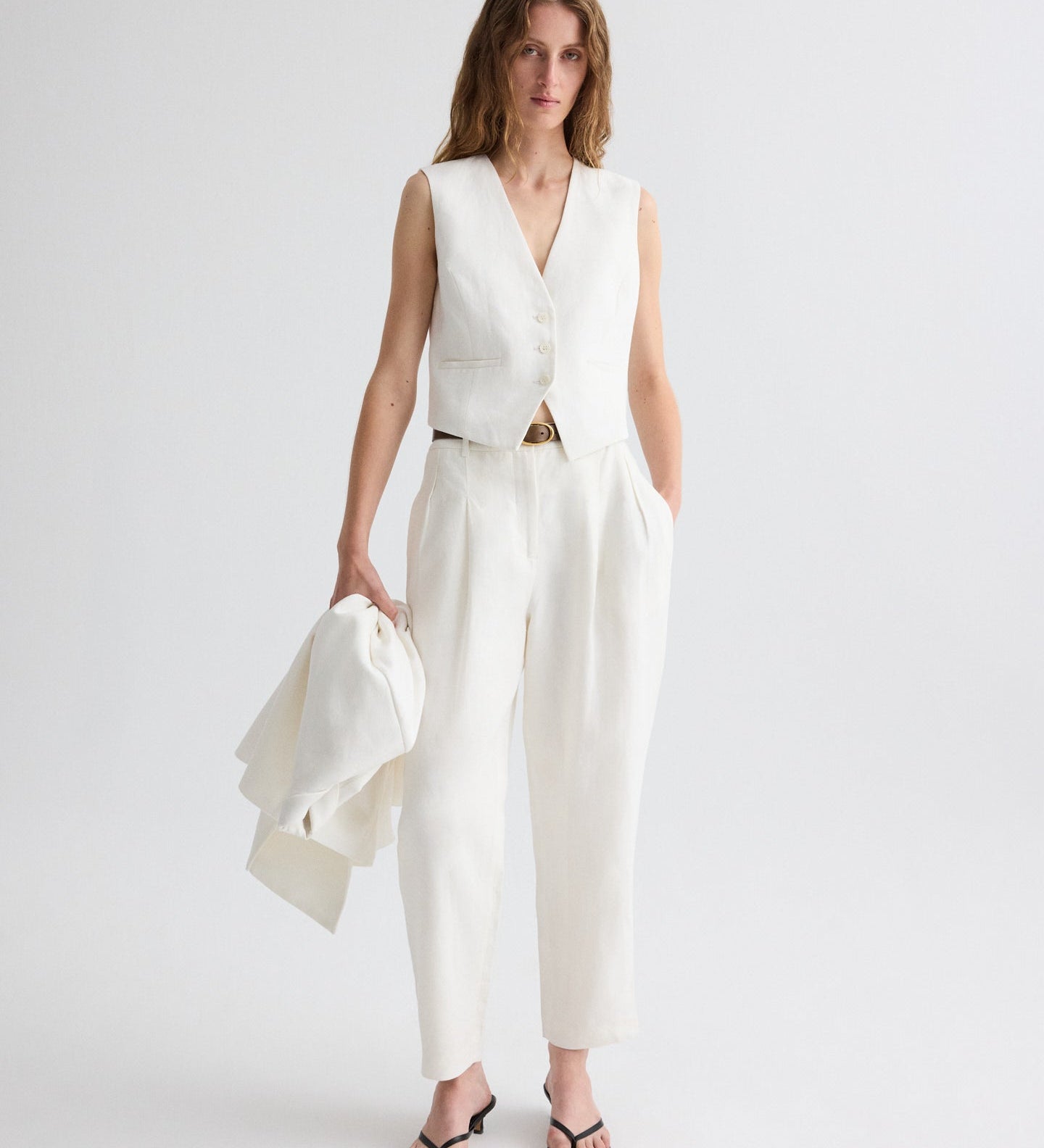 TWP - Cornelia St. Pant in Weave Linen