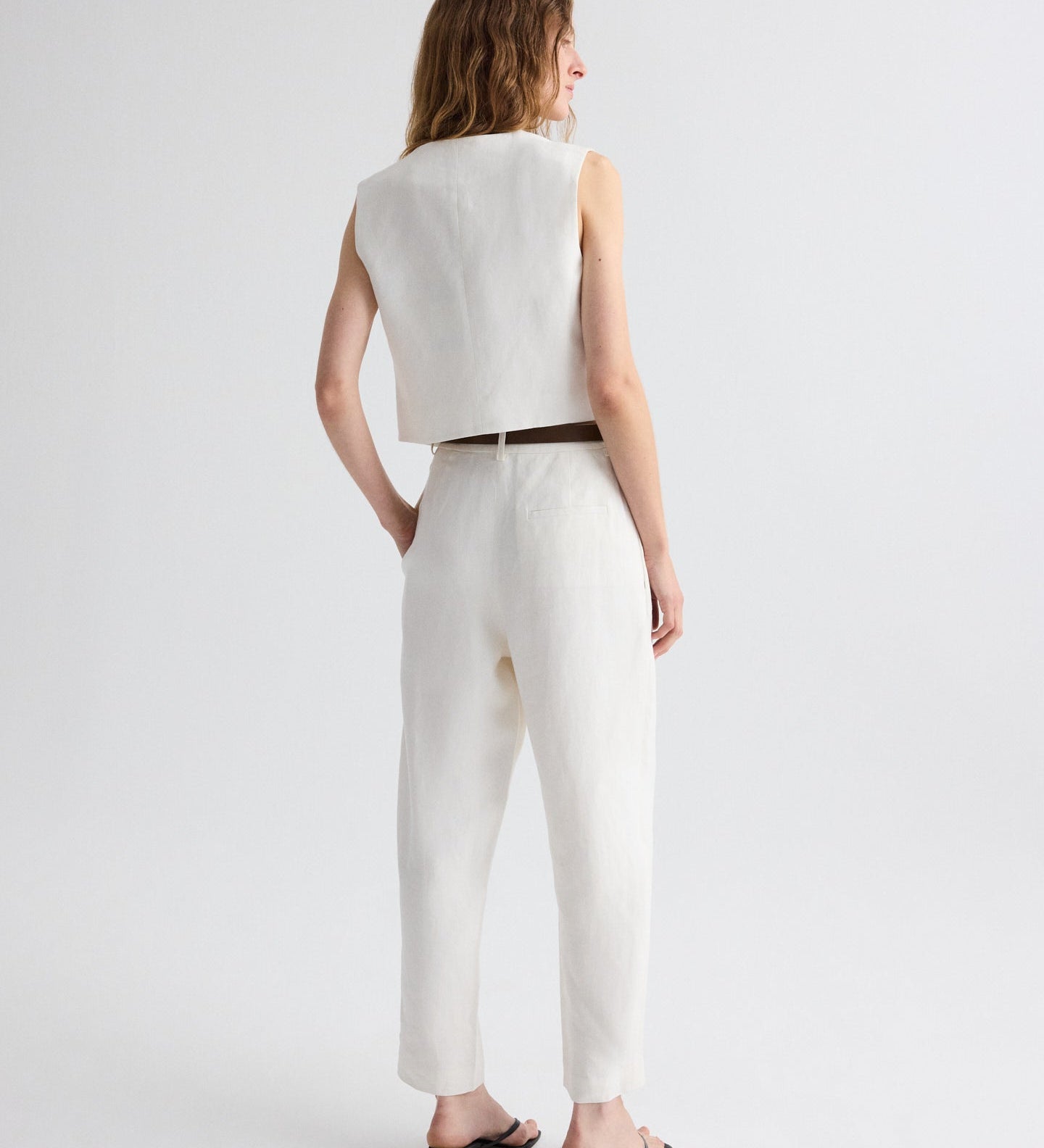 TWP - Cornelia St. Pant in Weave Linen
