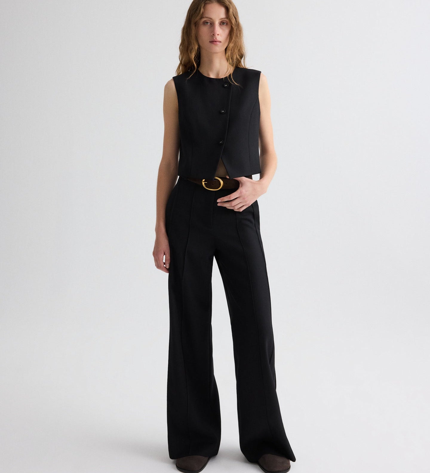 TWP - Bond St. Pant in Compact Tux Suiting
