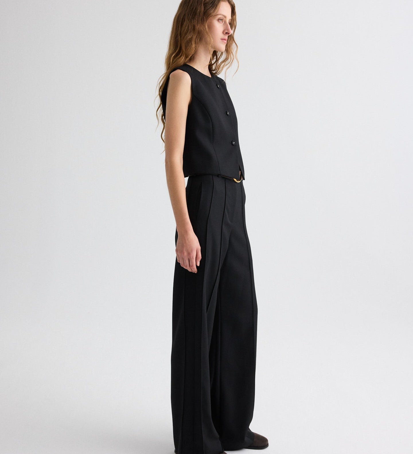 TWP - Bond St. Pant in Compact Tux Suiting