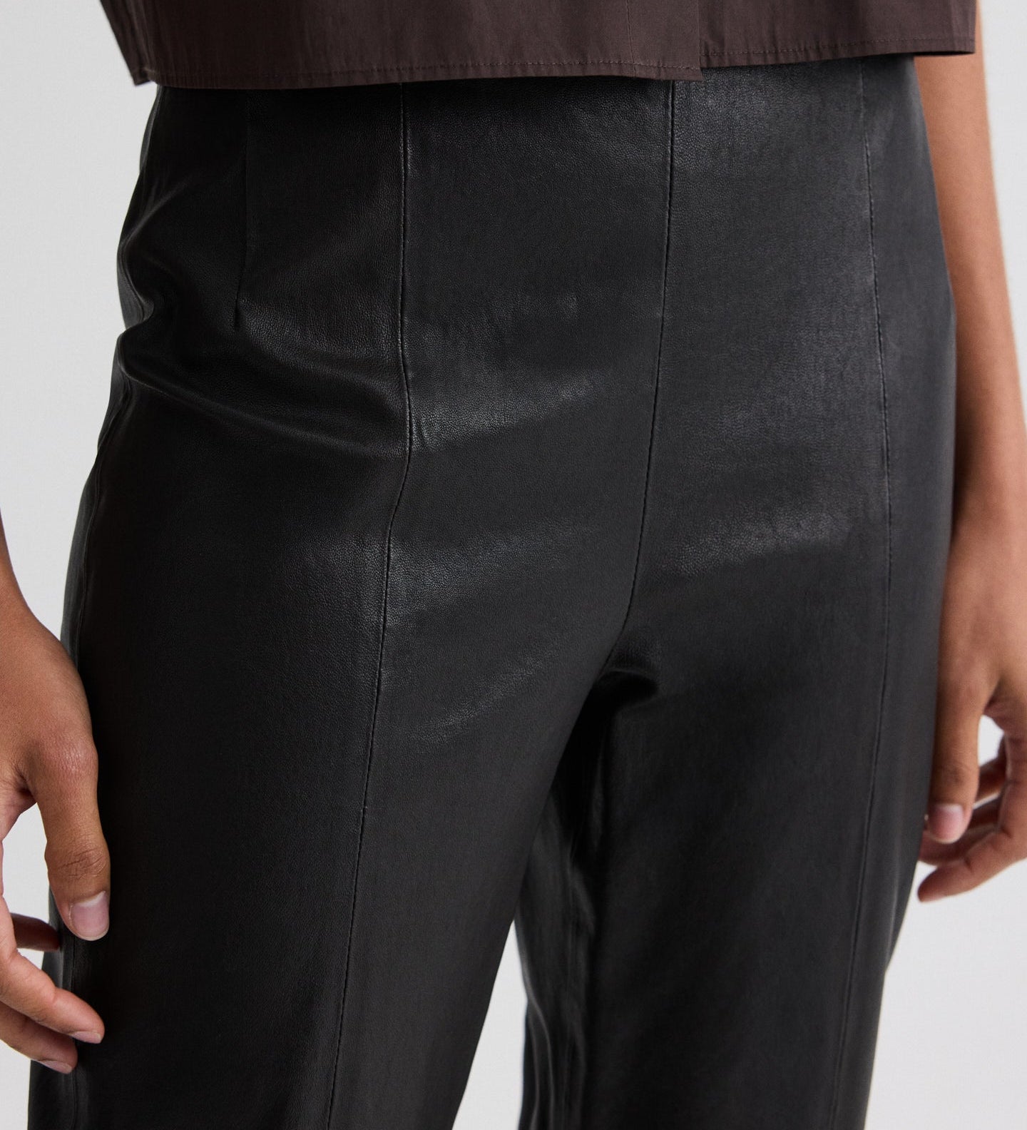 TWP - Logan Pant in Stretch Leather