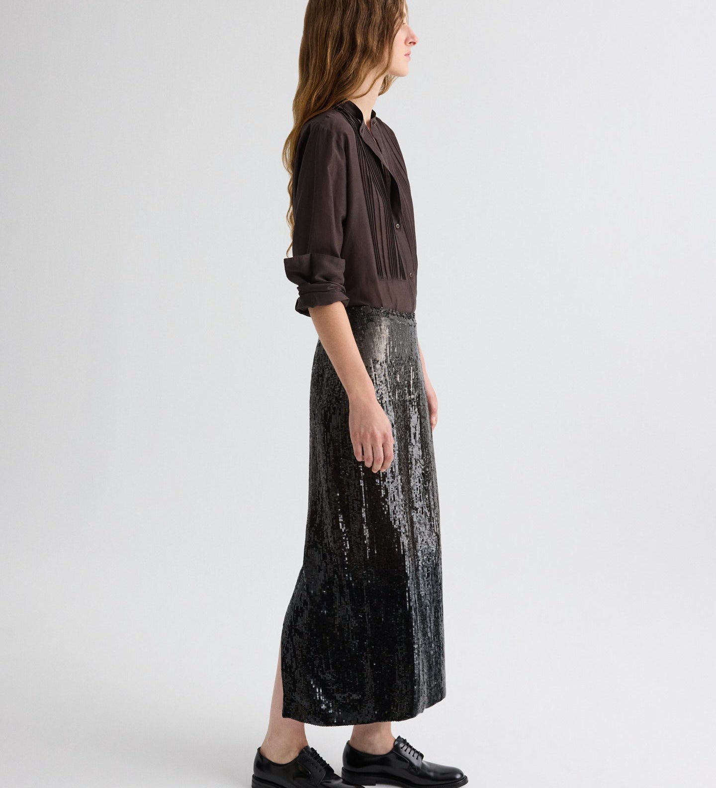 TWP - Sylkie Skirt in Fishscale Sequins
