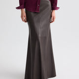 TWP - At Last Skirt in Paper Leather