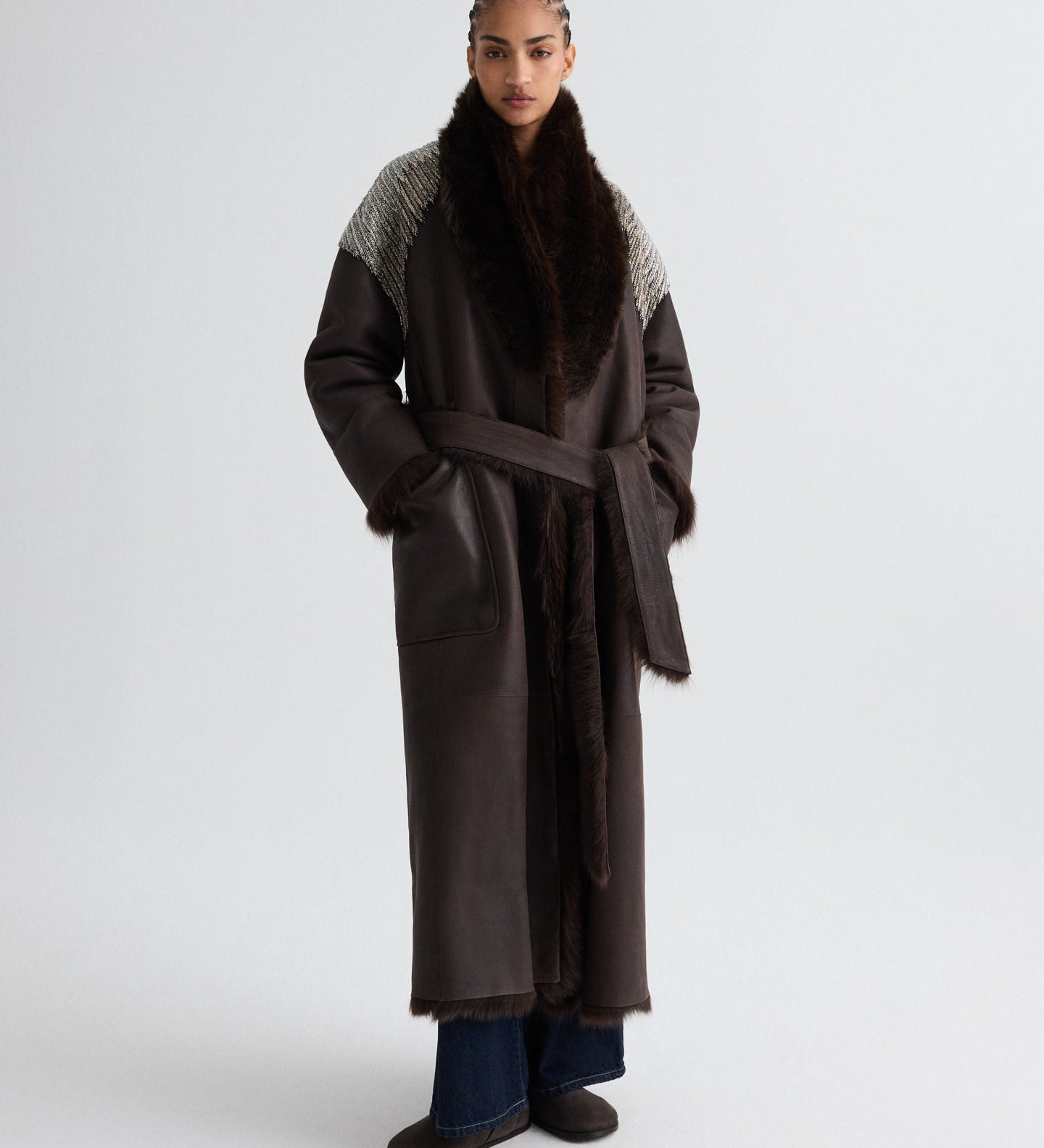 TWP - She Talks to Angels Shearling Coat